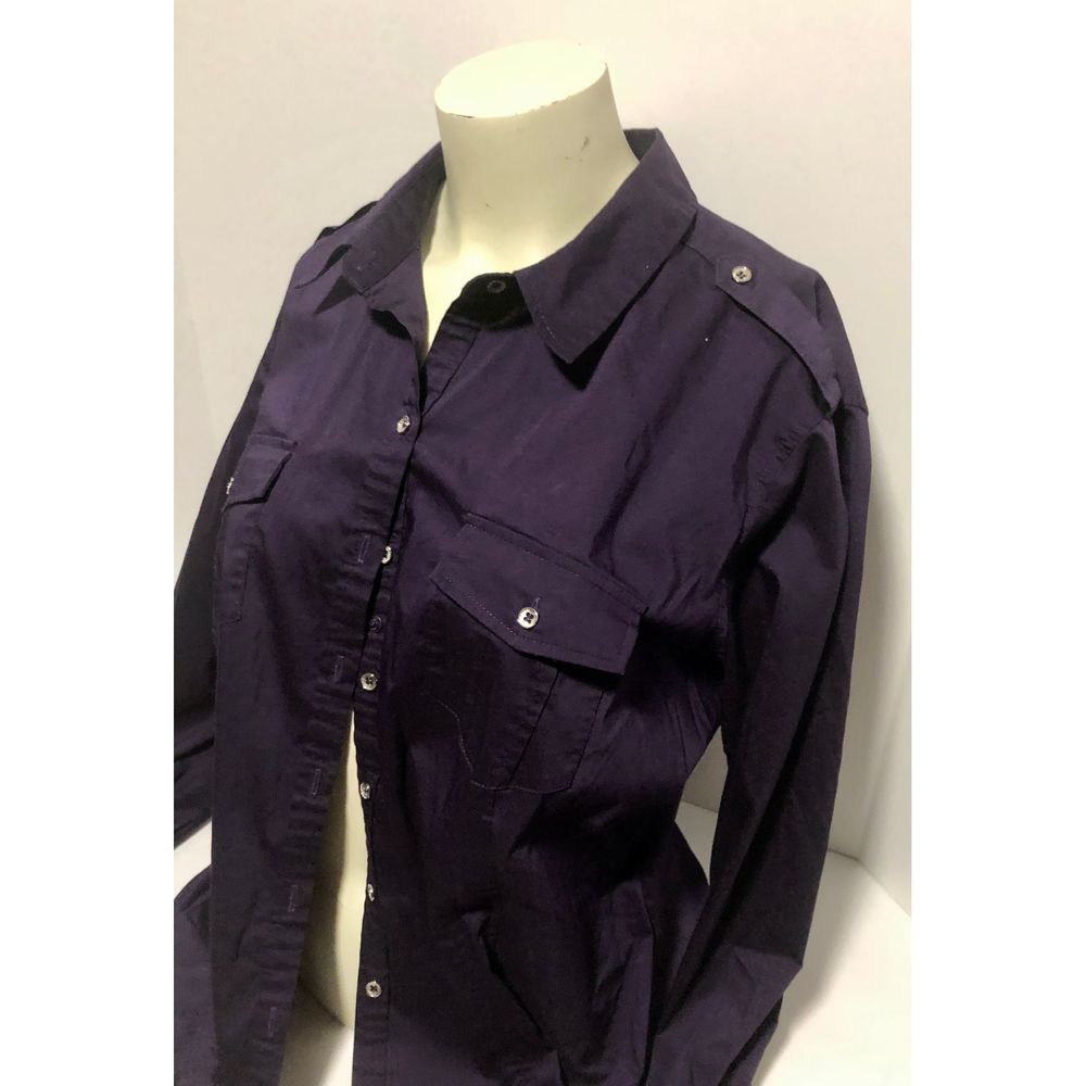NYC Women’s blouse long sleeve size XL purple